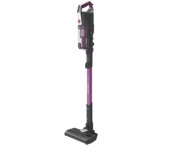 Aspirator vertical 2 in 1 Hoover HF522STHE011, 290 W, Recipient 0.45 l, Autonomie 90 min, Acumulator Li-Ion 22 V, Ecran tactil, Quick PARK&GO (Negru/Mov)