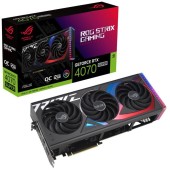 Asus Placa video ASUS GeForce RTX 4070 SUPER ROG Strix OC 12GB GDDR6X 192-bit DLSS 3.0