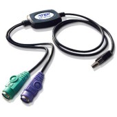 ATEN PS/2 to USB Adapter, converter with a 90cm cable