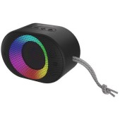 Audictus Difuzor mobil fara fir, Iluminare RGB, Negru, 7W IPX6