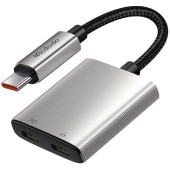 audio 2in1 CA-5570 2in1 USB-C la 2x USB-C