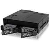 Backplane 2x6,3cm SATAI-III in 1x5,25 HDD/SSD 