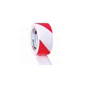 Banda adeziva Tarifold pentru marcaj 150 microni 50 mm x 33 m adeziv PVC rosu/alb