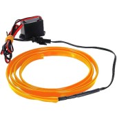 Banda Neon PORTOCALIE 12V AUTO Droser Putere 5w FIR Led 2 metri