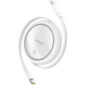 Baseus Free2Pull Cable USB-C to iP 20W (white)