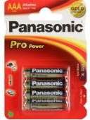 Baterii Foto Alkaline Panasonic Lr03Ppg/4BP, 1.5 V, 4 Buc