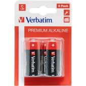 Baterii Verbatim Alkaline C, 2 buc