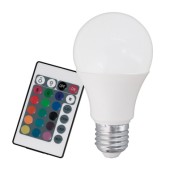 Bec LED ALB+RGB cu Telecomanda AC85-265V