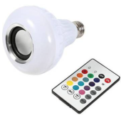 Bec led cu difuzor Bluetooth si telecomanda