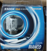 Becuri H4 60W 12V temperatura culoare 5500K Alb