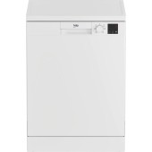 Beko Masina de spalat vase Beko DVN06430W, 14 seturi, 6 programe, Clasa D, Automatic Door Opening, AutoGlassShield, 60 cm, Alb