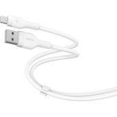 Belkin Belkin BOOST CHARGE Flex Silicone cable USB-A to Lightning - 2M - White