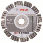 Best for Concrete - Disc diamantat de taiere segmentat, 150x22.2x2.4 mm, taiere uscata 