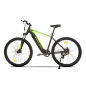 Bicicleta asistata electric Argento Performance Motor Bafang 250W, 45Nm, suspensie furca fata, Viteza maxima 25 km/h, Putere motor 250 W, Autonomie 80 (Verde)