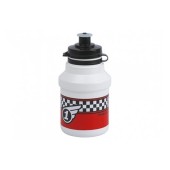 Bidon Apa Polisport Race - 350 Ml, Clip-On, Alb-Rosu