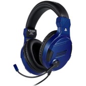 Bigben Casca Gaming Stereo BigBen Headset Licenta Sony Playstation, PC, Jack 3.5mm, Cablu 1.2m, Albastru