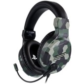 Bigben Casca Gaming Stereo BigBen Headset Licenta Sony PlayStation, PC, Jack 3.5mm, Cablu 1.2m, Camo