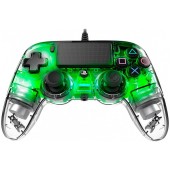 Bigben Controller cu fir Nacon Light pentru Playstation 4, Verde