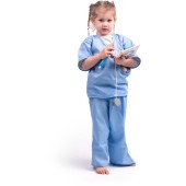 BigJigs Toys Set costum si accesorii doctor pentru copii