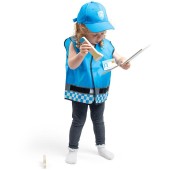 BigJigs Toys Set costum si accesorii politist pentru copii