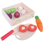 BigJigs Toys Set legume feliate