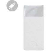 Bipow 20000mAh 15W alb (Overseas Edition) + USB-A - Cablu micro USB 0,25m alb (PPBD050102)