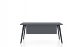 Birou operational IRON antracit 160 x 80 x 75 cm