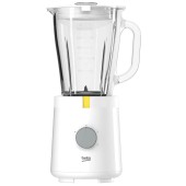 Blender Beko TBN62608W, 600 W, 1.5 L, 2 viteze, Functie zdrobire gheata, Alb