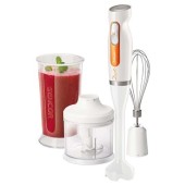 Blender de mana S-SHB4260WH, 4 accesorii, 500W, 2 lame, Alb