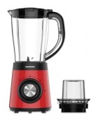 Blender Heinner HBL-500RRD, 500 W, Pulse, 1.5 L (Negru/Rosu)