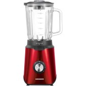 Blender Heinner Vitality HBL-1000RED, 1000 W, 1.5 l, 3 viteze + Pulse, Rosu