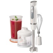 Blender manual SENCOR SHB4378WH, 800W, 2 viteze, lame din otel, 0.7L (Alb) 