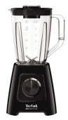 Blender Tefal BlendForce 2 BL420838, 600 W, 2 l, 2 viteze, cutit cu 4 lame, functie de maruntire gheata (Negru)