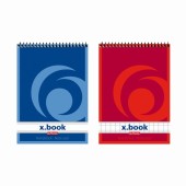 Bloc notes A7 50file spira patratele X-Book
