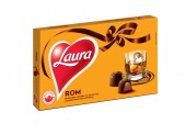 Bomboane de ciocolata Laura cu rom 138 g