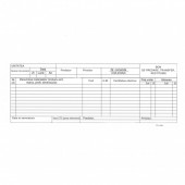Bon transfer carnet A5 cu coperta 100 file cusute