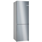 BOSCH Frigider cu congelator Bosch KGN362ID, 321 L, H 186 cm, Inox