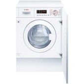 BOSCH Masina de spalat rufe cu uscator incorporabila Bosch WKD28543EU, 7 kg spalare, 4 kg uscare, 1400 RPM, EcoSilence Drive, Clasa E, 60 cm, Alb