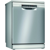 BOSCH Masina de spalat vase independenta BOSCH, 13 seturi, 6 programe, 60 cm, Clasa E, sertar pentru tacamuri, seria 4, inox