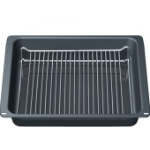 BOSCH Tavă emailată BOSCH HEZ333003 - 00574906, Include partea de grătar, L46,5cm x l37,5cm x H8cm, Volum 10litri