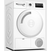 BOSCH Uscător de rufe, Bosch, Încărcare frontală 8 kg A++ Alb