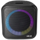 Boxa portabila activa, AKAI ABTS-S6, Bluetooth 5.0, Negru