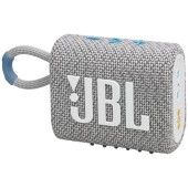 Boxa portabila JBL Go 3 Eco, Bluetooth. IP67, 5H, Gri/Alb