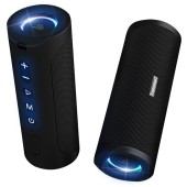 Boxa Portabila T6 Pro Wireless Bluetooth 5.0 45W LED Backlight Negru