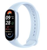 Bratara Fitness Xiaomi Smart Band 9, ecran AMOLED 1.62inch, Bluetooth 5.4, Rezistenta la apa 5 ATM, bratara TPU (Albastru)