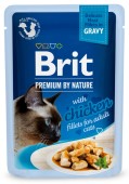BRIT PREMIUM By Nature plic pentru pisici adulte, file cu Pui în sos 85g