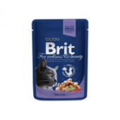 Brit Premium, hrana umeda pentru pisici, Cod, 100 gr