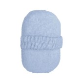 Buretel de baie Lorelli, 15 x 10 cm, cu manson, Blue