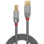 Cablu 3m USB 2.0 Type A to B Cromo