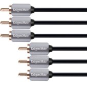 CABLU 3RCA-3RCA 1.8M